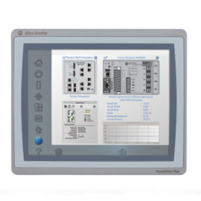 PLC 2711P-T10C22D8S パネルビュー標準 10&quot;W 端末モジュール