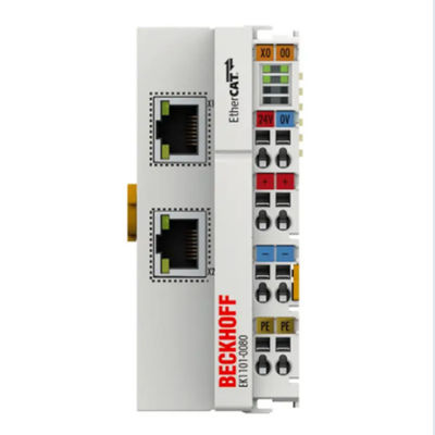 IDのスイッチ・モジュールが付いているBECKHOFF EK1101-0080 EtherCATのカプラー