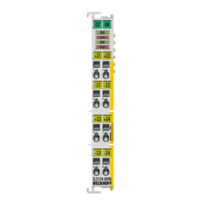 BECKHOFF EL3124-0090 EtherCAT 4チャネルのアナログ入力モジュール