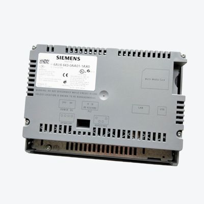 SIEMENS 6AV2125-2AE23-0AX0 SIMATIC HMIの関係モジュールの壁の台紙